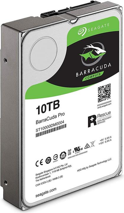 Produktbild Seagate BarraCuda Pro (10 TB, 3.5", CMR)