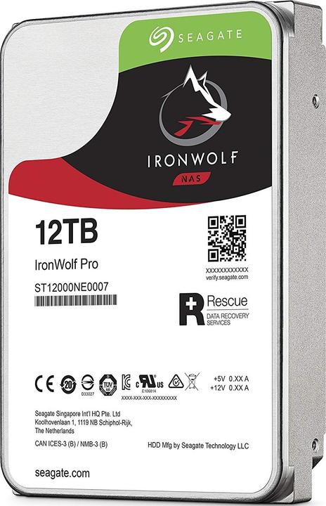 Seagate IronWolf Pro (12 To, 3.5")