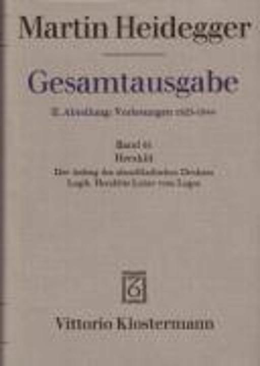 Immagine prodotto Gesamtausgabe Abt. 2 Vorlesungen Bd. 55. Heraklit (Tedesco, Martin Heidegger, Manfred Frings, Manfred S. Frings, 1994)