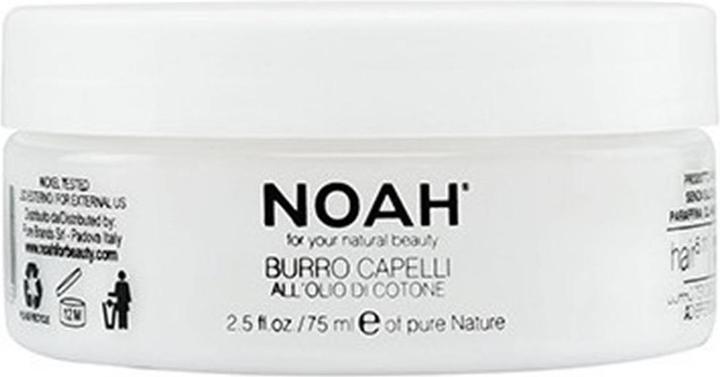Immagine prodotto Noah 5.11 Burro per capelli con olio di cotone 75ml (75 ml)