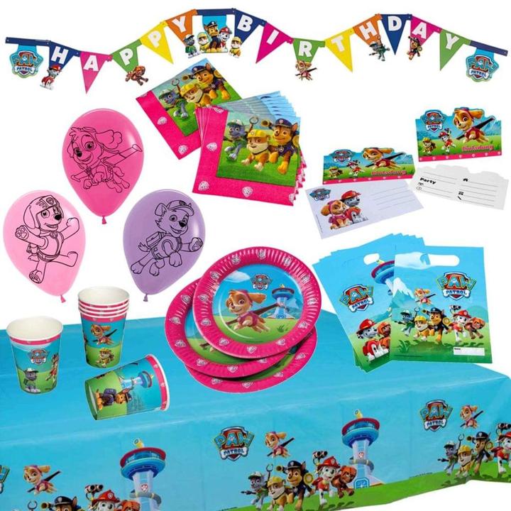 Immagine prodotto Tib Set da festa Paw Patrol Girls