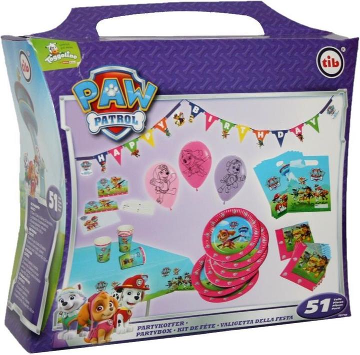 Immagine prodotto Tib Set da festa Paw Patrol Girls