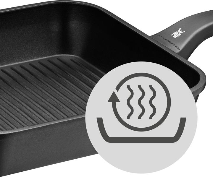 Image du produit WMF PermaDur Premium (28 cm, Poêle à grillades, Fonte d'aluminium)