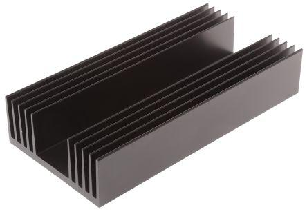 Image du produit Rs Pro Dissipateur de chaleur pour universel rectangulaire en aluminium 0.5°C/W, 250mm x 125mm x 50mm