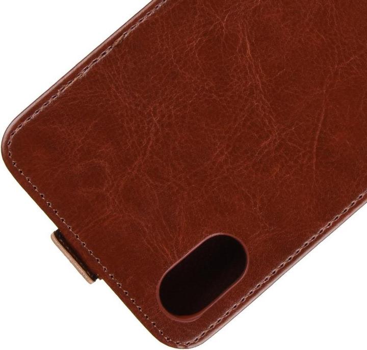 Actual product image Cover-Discount Classic Leather Flip Case (Apple iPhone XR)