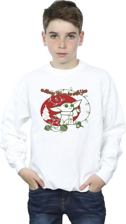 Image du produit Star Wars - Sweat BABY YODA FORCE BE WITH YOU - Garçon (128)