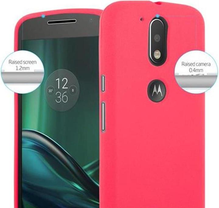 Produktbild Cadorabo TPU Frosted Cover (Motorola Moto G4 Plus, Motorola Moto G4)
