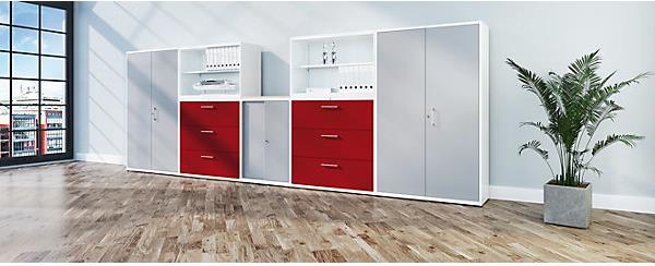 Actual product image Mauser Suspension file cabinet (120 x 43 x 118 cm)