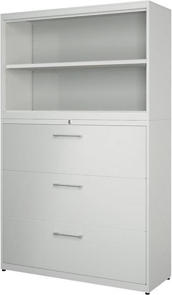 Actual product image Mauser Cabinet combination with suspension file drawers (120 x 43 x 195.5 cm)
