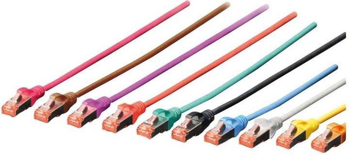 Image du produit Digitus Câble patch SFTP/PIMF CAT6 7m 4x2AWG 26/7 2xRJ45 noir (S/FTP, CAT6, 7 m)