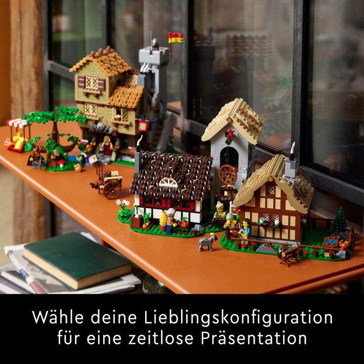 Actual product image LEGO Medieval town square (10332, LEGO Icons, LEGO Rare Sets)