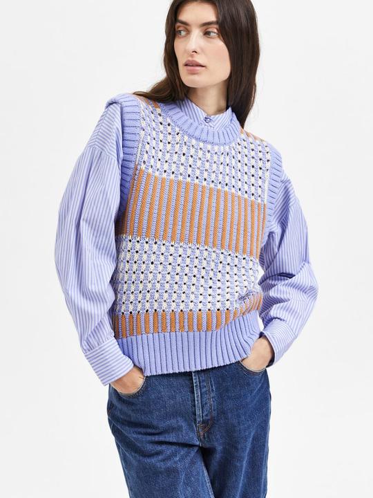 Actual product image Selected Femme Coarse knitted cardigan (XL)