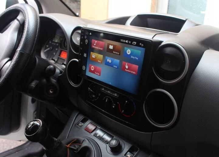 Actual product image No Name RADIO GPS NAVIGATION PEUGEOT PARTNER II 2008-2018 (9")