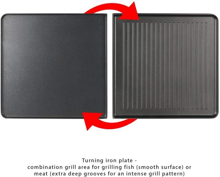 Actual product image Clatronic RG 3518 Raclette grill with hot stone