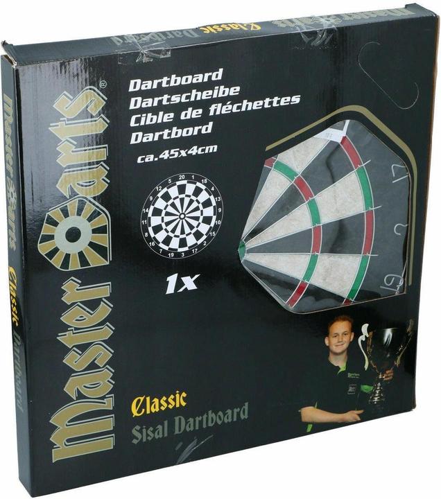 Actual product image Masterdarts Master Darts Classic Dartboard