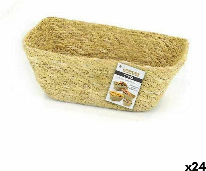 Privilege Mehrzweckkorb Seegras rechteckig 11 x 6,5 x 7 cm (24 Stück) (24 x)