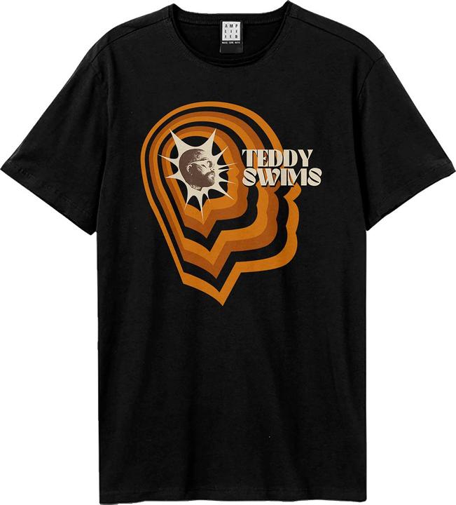 Actual product image Amplified Unisex Adult Bang Teddy Swims T-Shirt (M)