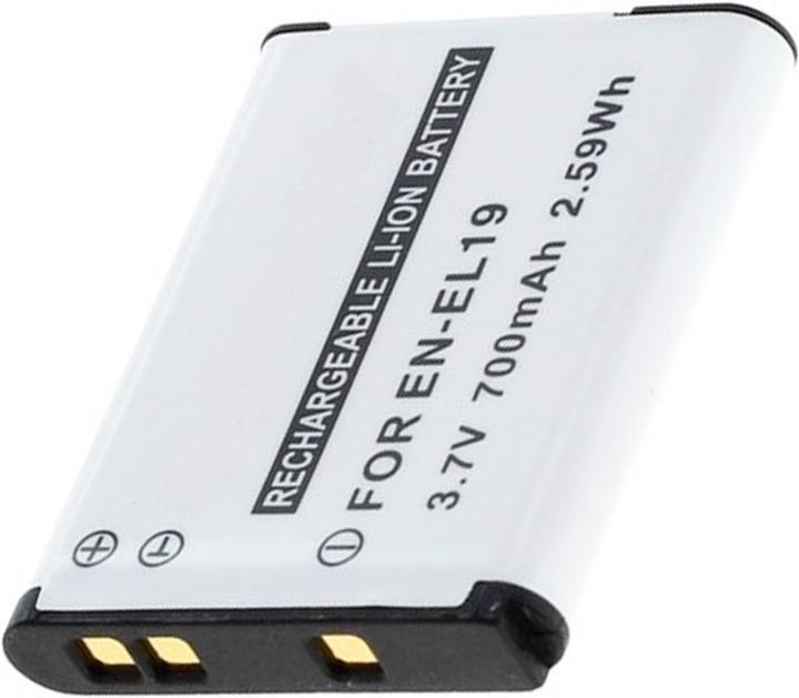 Immagine prodotto AccuCell Batteria EN-EL19, COOLPIX S2500, S3100, S4100 (Accumulatore di carica elettrica)