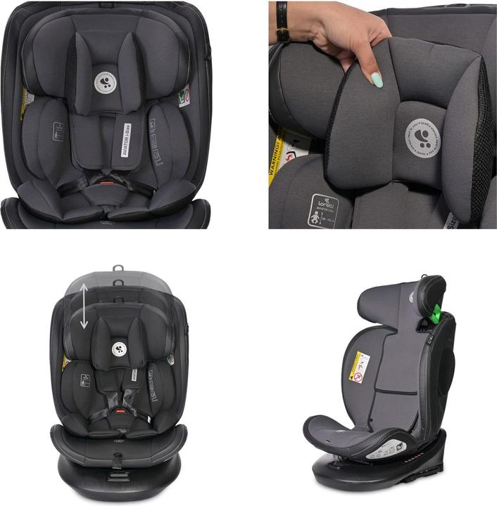 Actual product image Lorelli siège enfant i-Size Aviator (Booster seat, ECE R129/i-Size Standard)