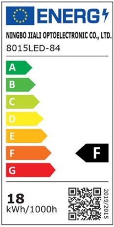 Energie-Label Velleman Schreibtischlampe (2000 lm)