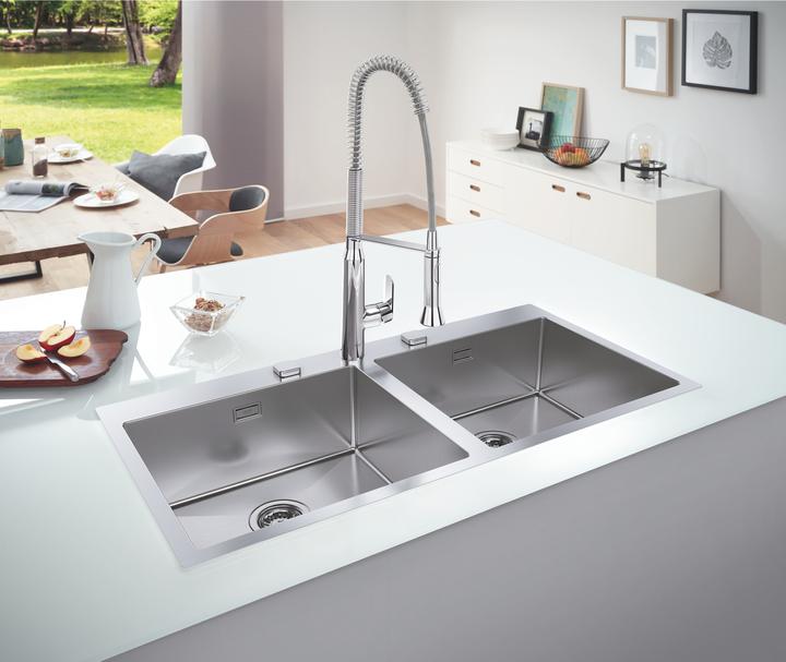 Immagine prodotto Grohe Lavello in acciaio inossidabile K800 (49.50 cm, 100.90 cm)