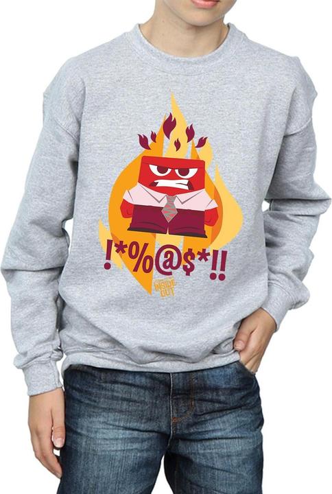 Produktbild Disney Inside Out Fired Up Sweatshirt Jungen (128)