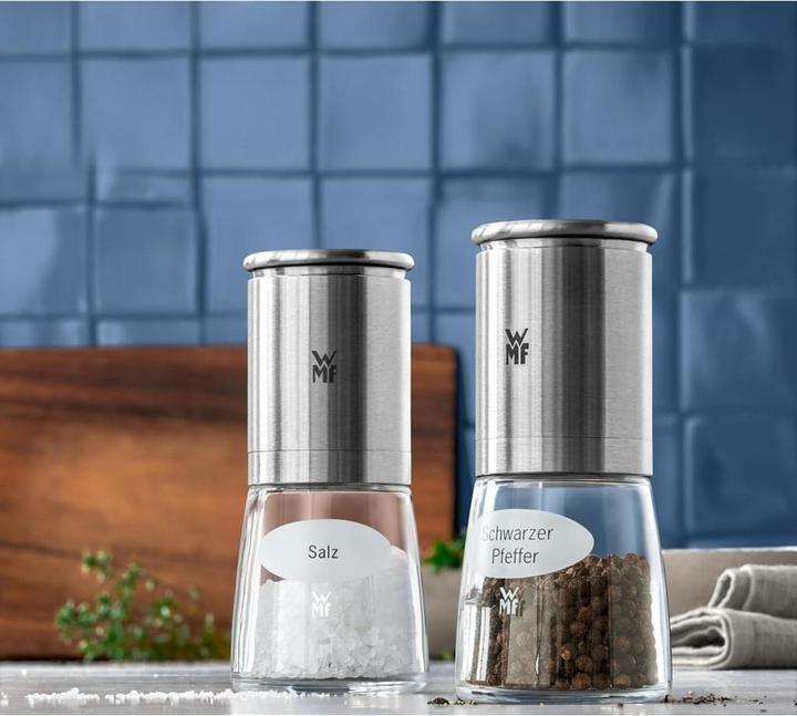 Actual product image WMF De Luxe Salt and Pepper Mill Set of 2 (Pepper, Salt)