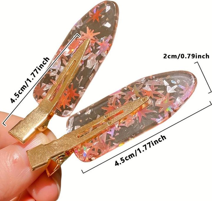 Image du produit Activity Board 18 Stück Elegante Harz Haarspangen Rutschfest, Clip Metall Haarspangen (18 pcs)