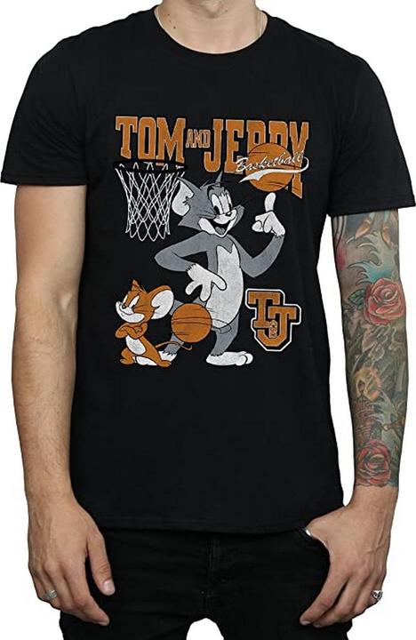 Tom & Jerry Spinning Basketball TShirt