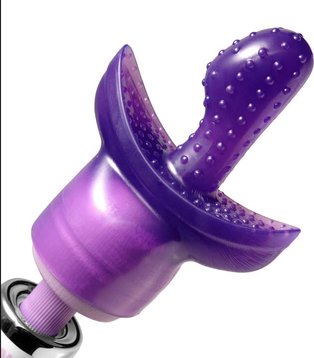 Actual product image XR Brands G Tip Wall Massager Attachment - Purple