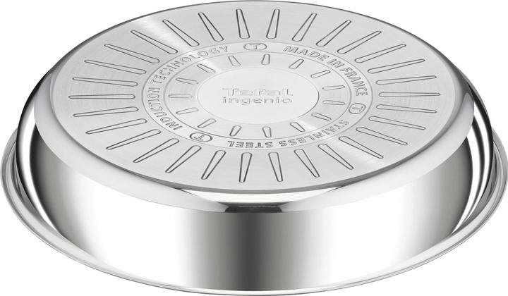 Produktbild Tefal Ingenio Preference On 13-teiliges Set (24 cm, Pfannenset + Topfset, Bratpfanne, Stielkasserolle, Kochtopf, Wok Pfanne, Edelstahl)