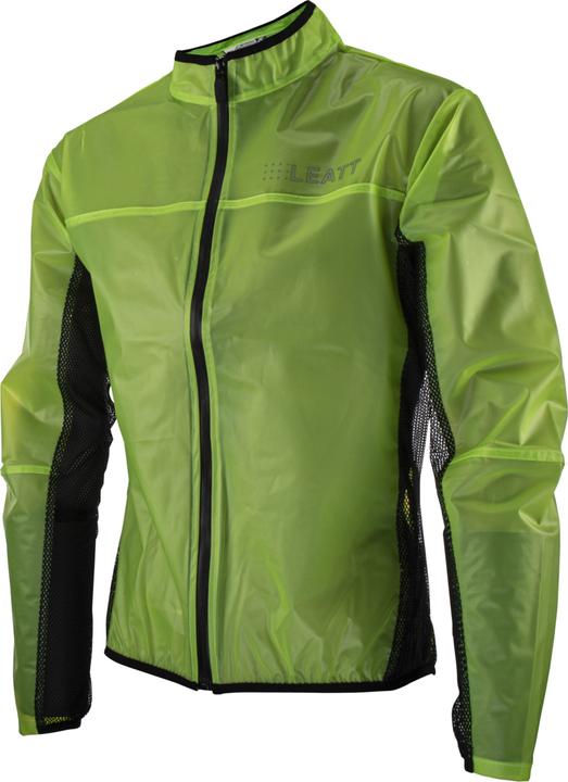 Actual product image Leatt RaceCover Rain Jacket Lime (XL)