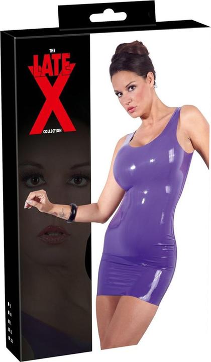 LateX Toys Lila Minikleid