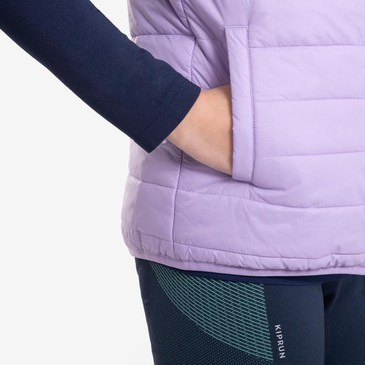Immagine prodotto Kiprun Giacca da running per bambini 3-in-1 impermeabile e rimovibile - viola (122)