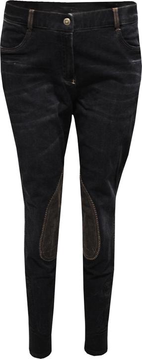 Produktbild Dublin Shona Denim Reithose Mit Wildleder Patch (24)