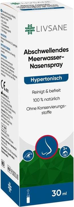 Produktbild Livsane Meerwasser-Nasenspülspray hyperton 120 ml (1 Stück)