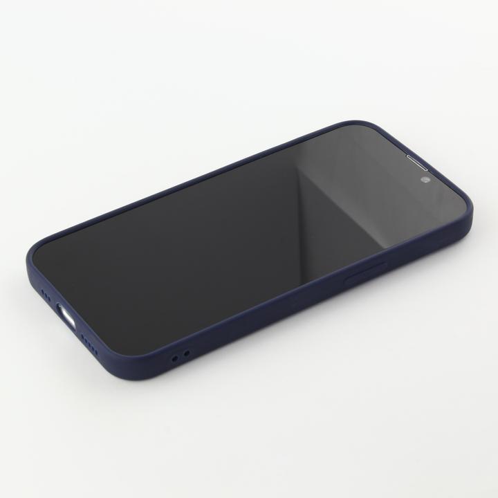 Produktbild PhoneLook Hülle Silikon Mat dunkelblau (Apple iPhone 13 mini)