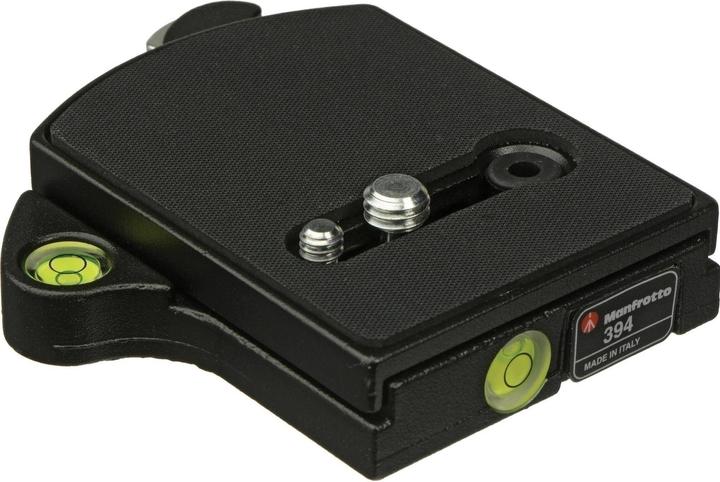 Manfrotto MN 394, Schnellspannvorrichtung, flache Version (Stativ Schnellwechselplatte)