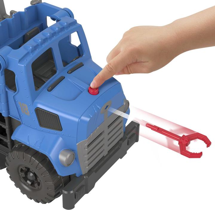 Produktbild Imaginext Jurassic World Dino & Transporter, Dinosaurier Spielzeug