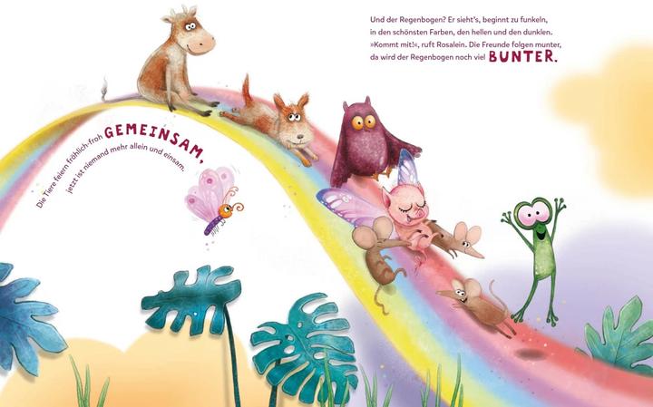 Image du produit Rosalein Schmetterschwein Zusammen sind wir kunterbunt (Allemand, Steffi Hahn, 2022)
