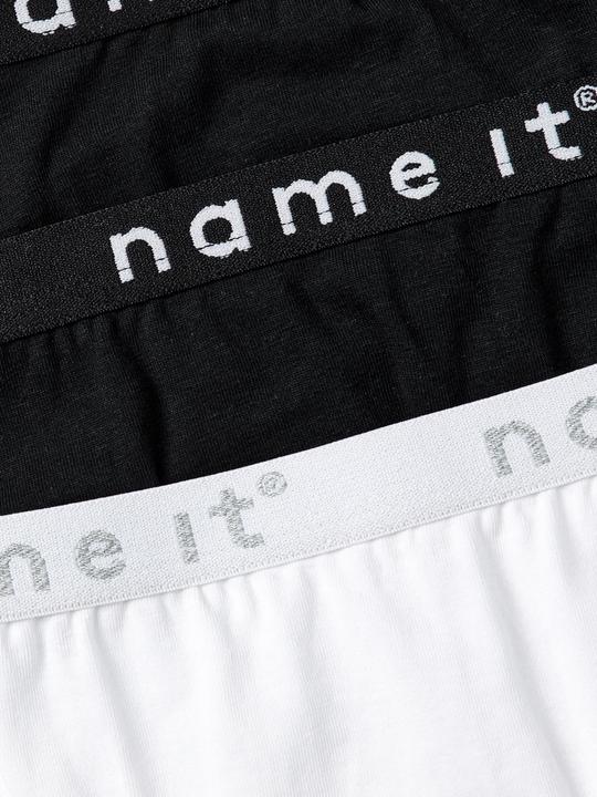 Produktbild Name it Nkfbriefs 3p Black Noos (98, 3er Pack)