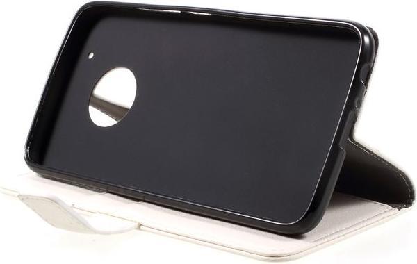 Produktbild MU Classic Handyhülle aus Leder mit Litchitextur (Motorola Moto G5 Plus)