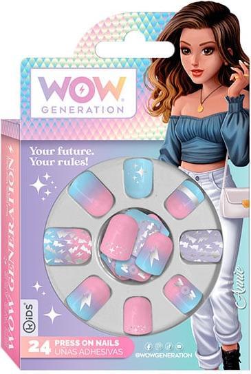 Actual product image Kids Licensing Wow Generation Nail Stickers (Nail glue, Multicolor)