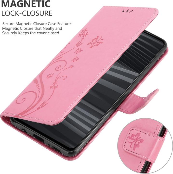 Image du produit Cadorabo Housse Flower Book pour Realme GT 2 / GT Neo 2 (Realme GT Neo 2, Realme GT 2)