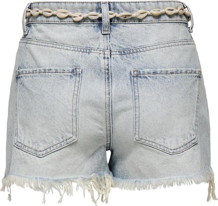 Produktbild Only ONLZUMA Hohe Taille Normal geschnitten Jeans-Shorts Jeans-Shorts (L)