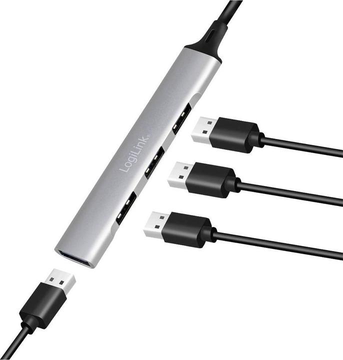 Produktbild LogiLink UA0392 (USB-C, 4 Ports)