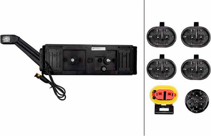 Image du produit Hella Feu arrière droit montage LED pour remorque 2VP 340 970-041