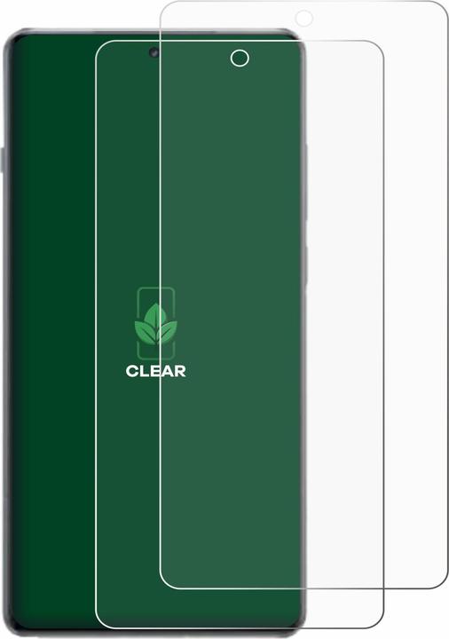 Actual product image ScreenLeaf Screen Protector sustainable Screen Protection, clear, anti-scratch (2 Piece, OnePlus 13R)