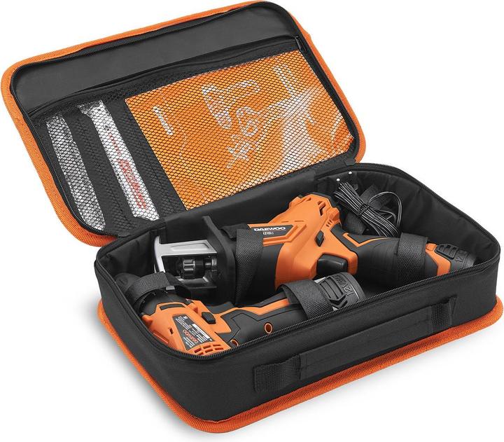 Actual product image Daewoo Power Products Cordless Set: drill + saw (Rechargeable battery operated)