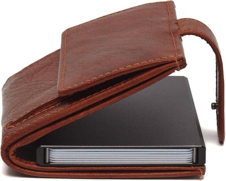Produktbild The Chesterfield Brand Hannover Geldbörse RFID Schutz Leder 7 cm